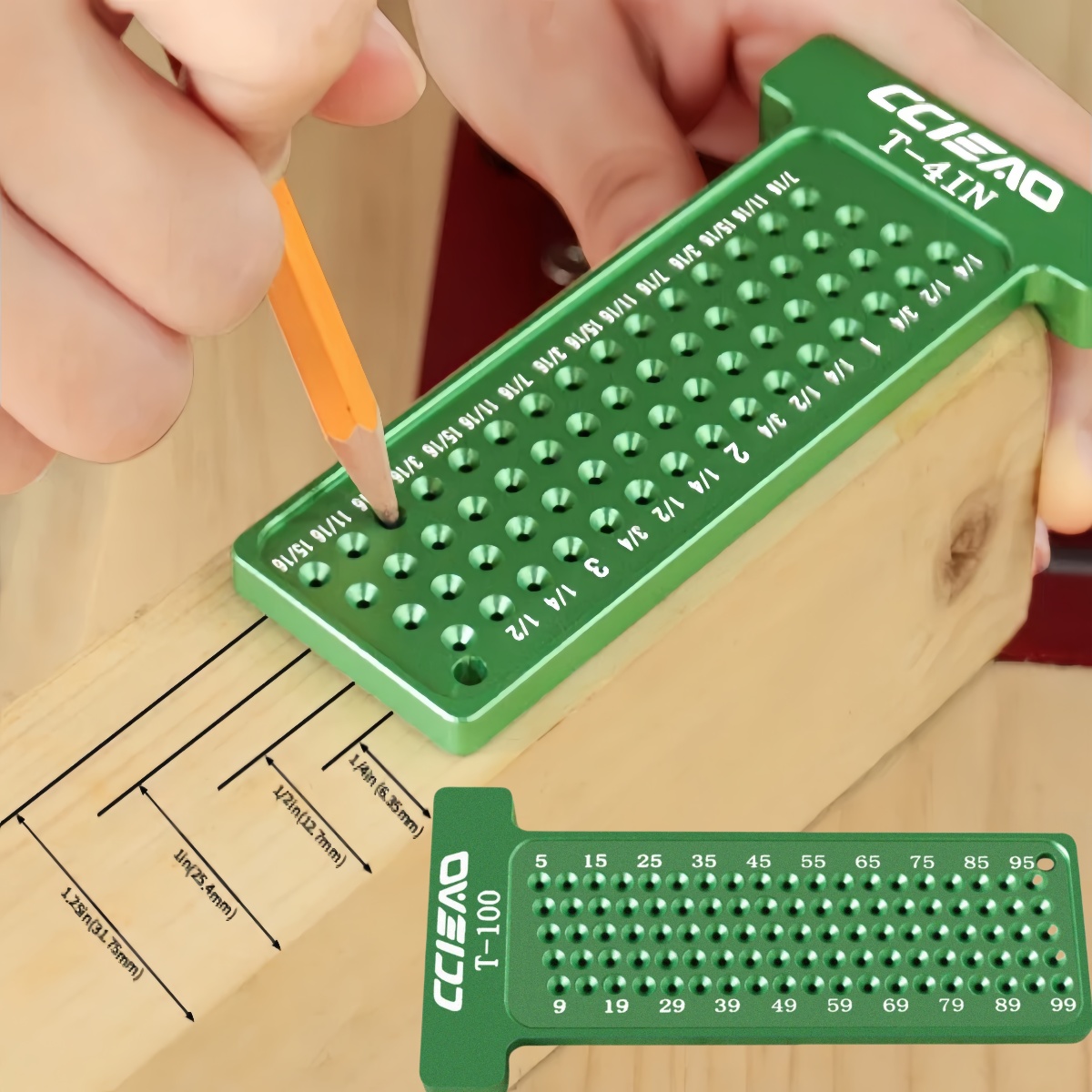 Test Instruments - Scriba per la lavorazione del legno