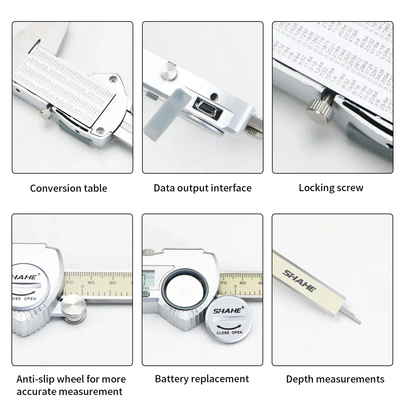 SHAHE Calibro Digitale Elettro - Digital Caliper 150Mm Stainless Steel recensione e prezzo