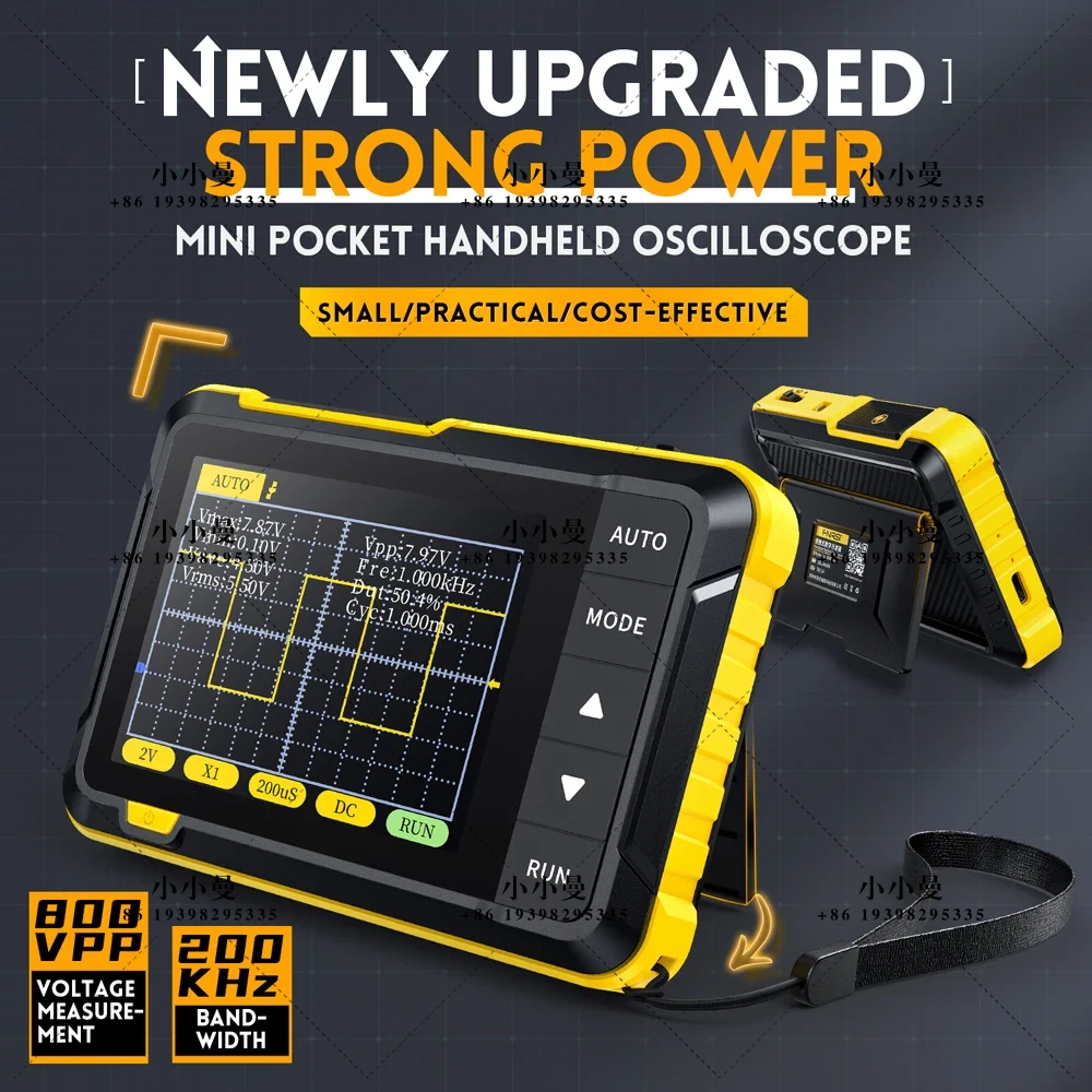 FNIRSI DSO152: oscilloscopio d - Fnirsi Digital Oscilloscope Handheld recensione e prezzo