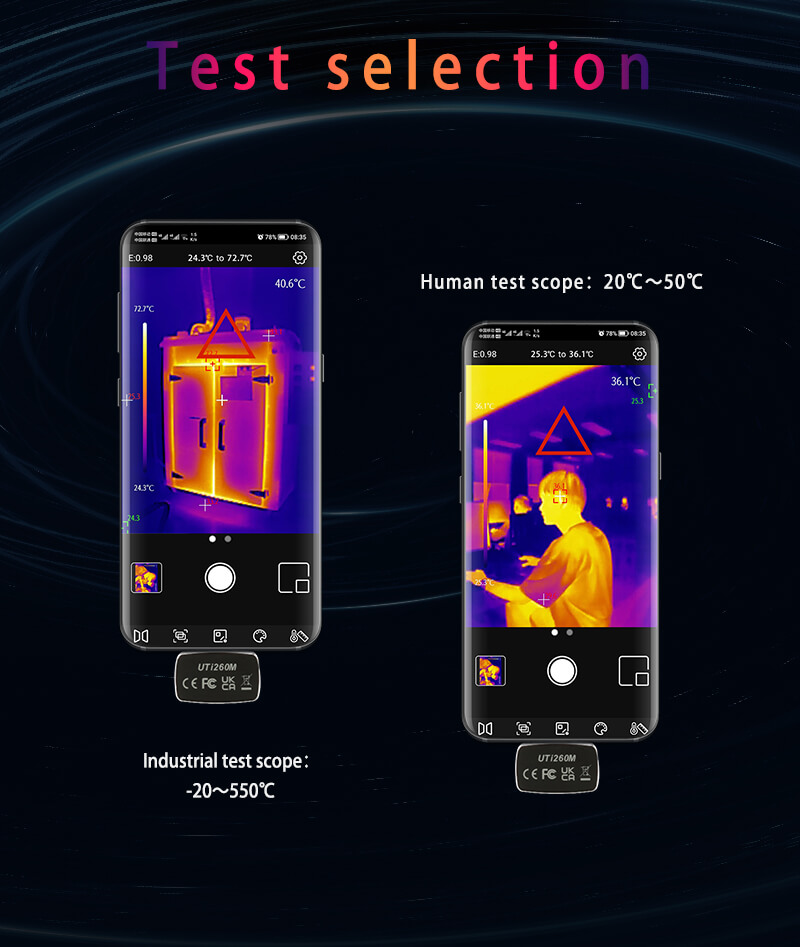 UNI-T UTi260M Termocamera Port - Thermal Imaging Camera Pcb Repair recensione e prezzo
