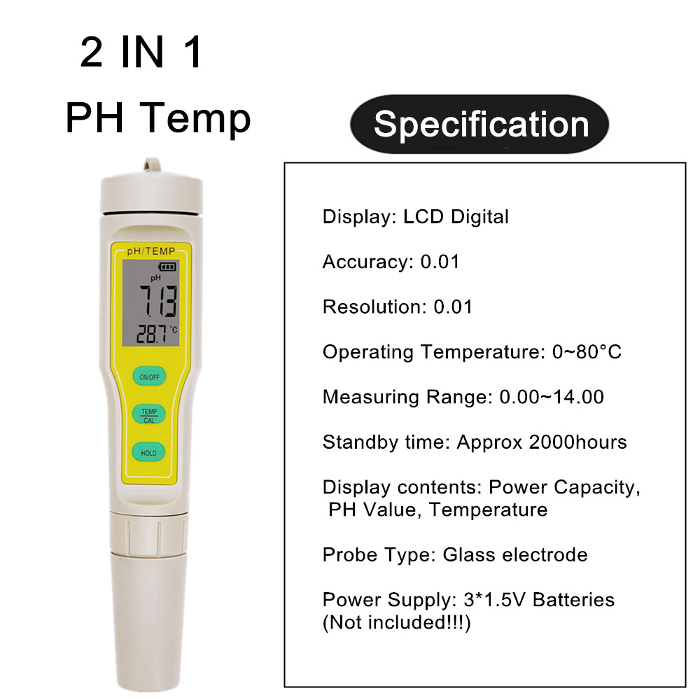 Professionale 4 IN 1 TDS PH EC - Ph Meter Digital Water Tester recensione e prezzo